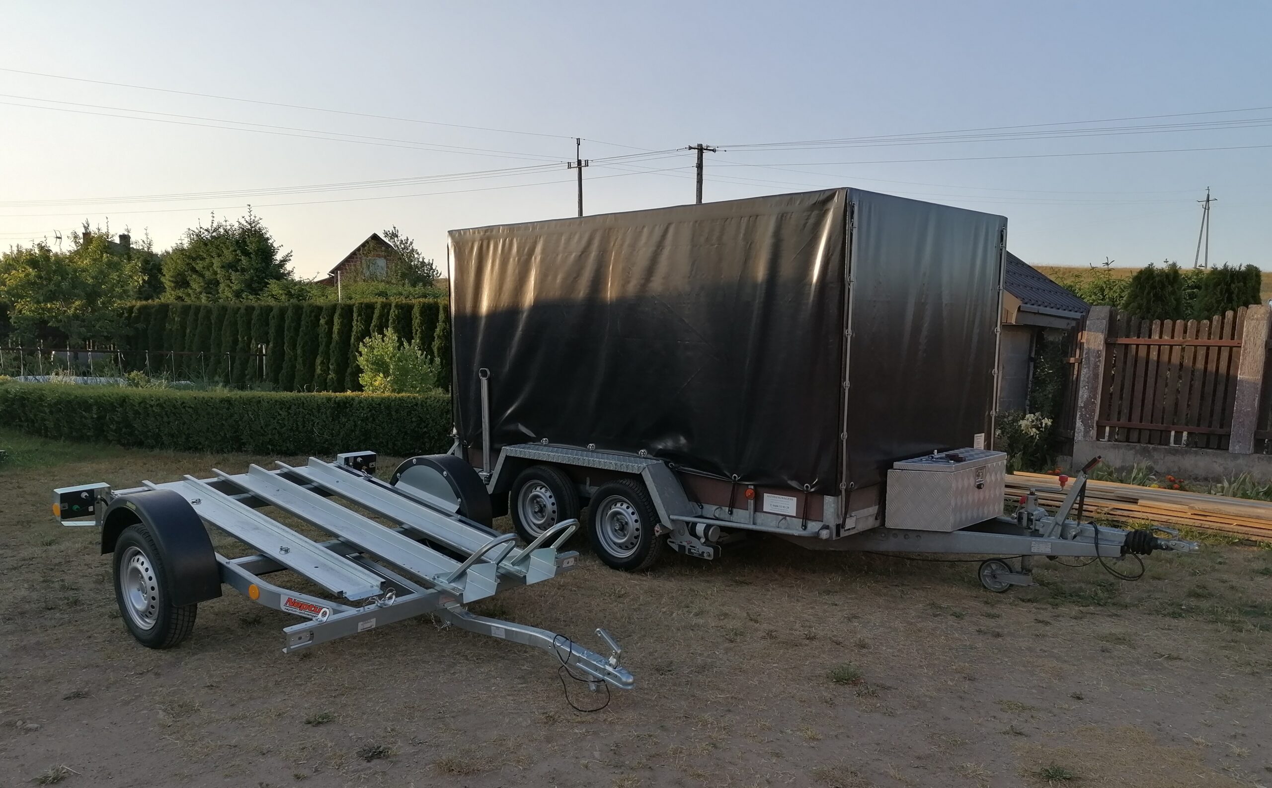 Wynajem przyczepy motocyklowej SUWAŁKI